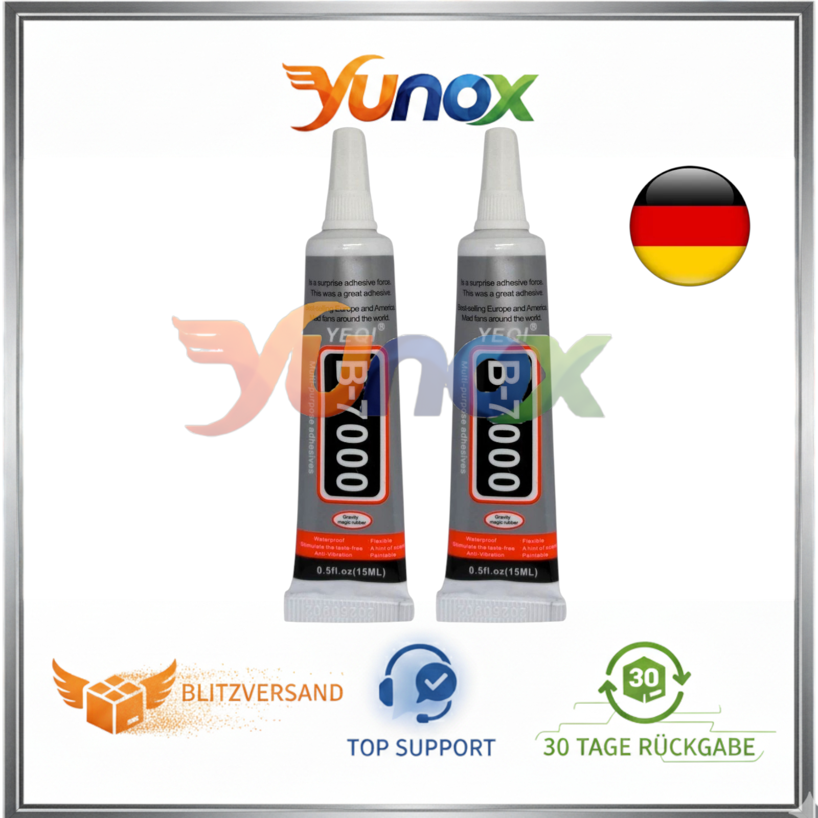 T-7000 B-7000 T-8000 Alleskleber – Display Schmuck Bastel Handy Backcover Kleber