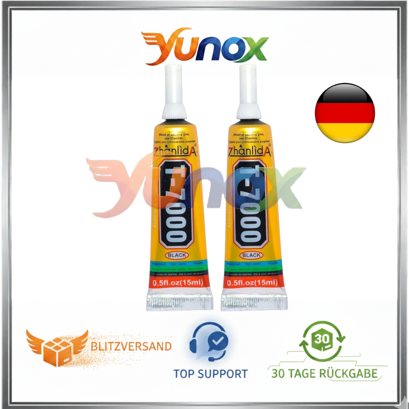 T-7000 B-7000 T-8000 Alleskleber – Display Schmuck Bastel Handy Backcover Kleber