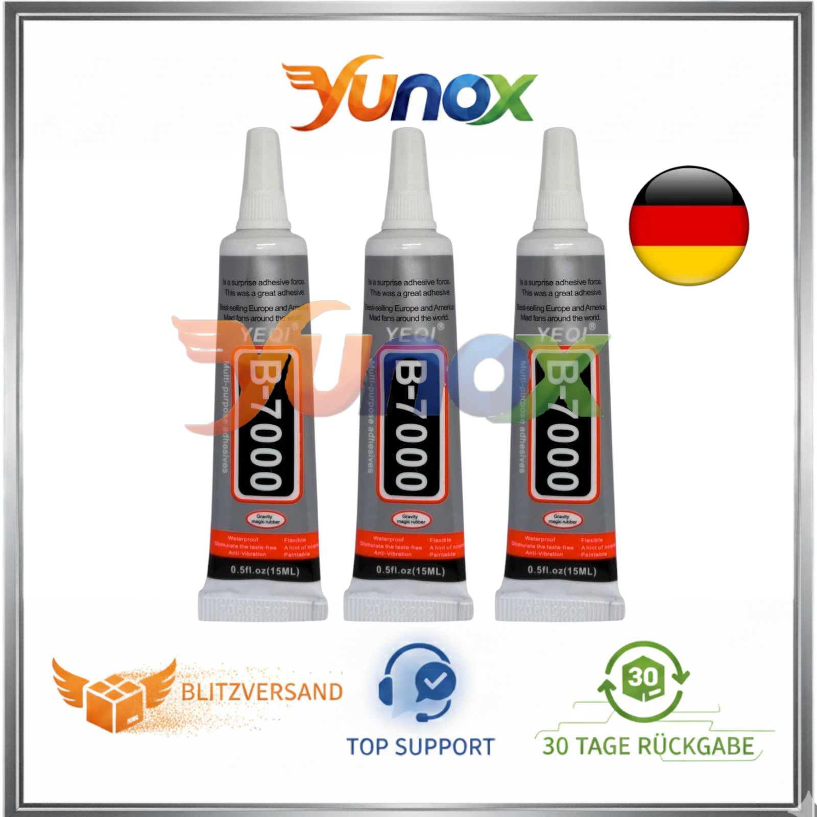 T-7000 B-7000 T-8000 Alleskleber – Display Schmuck Bastel Handy Backcover Kleber