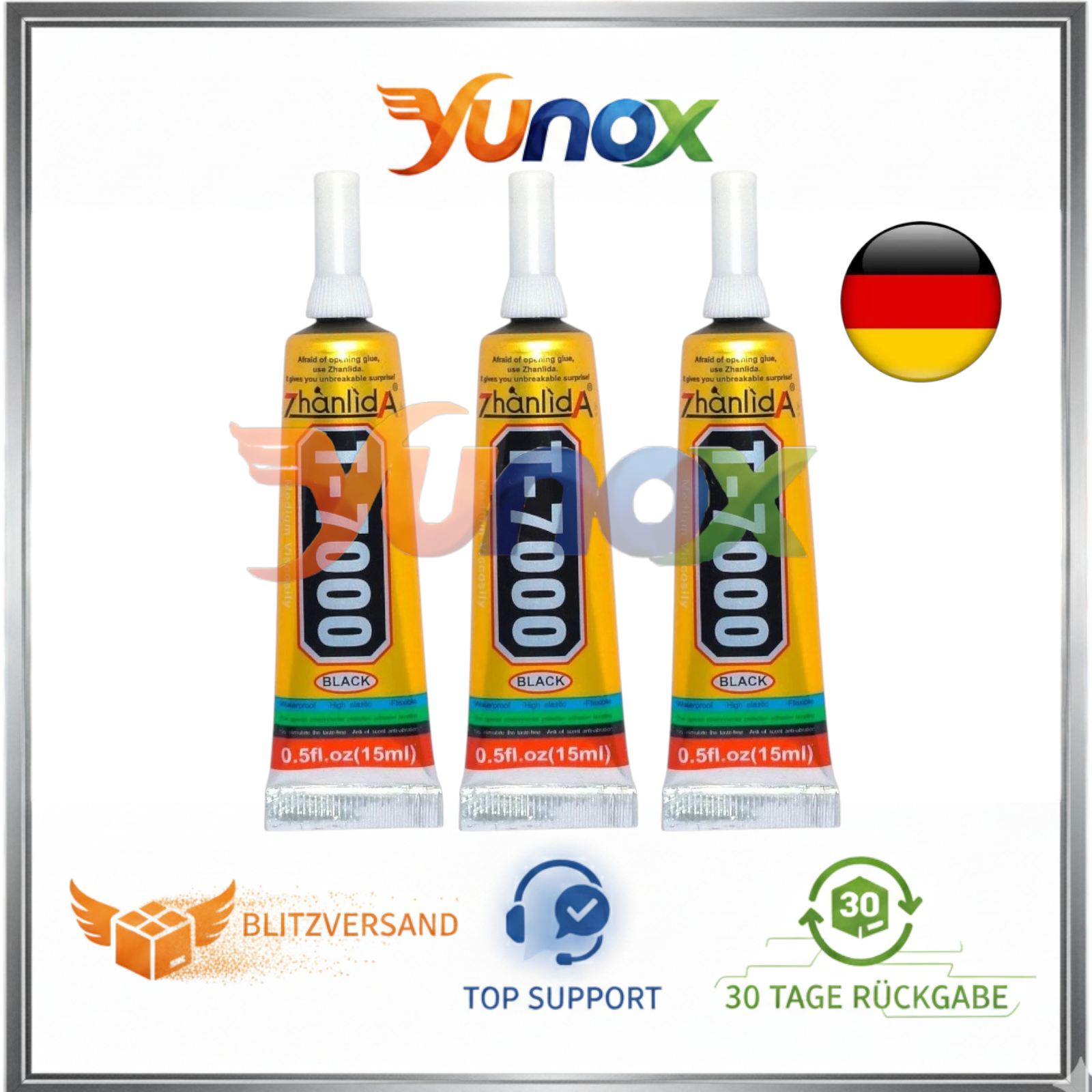 T-7000 B-7000 T-8000 Alleskleber – Display Schmuck Bastel Handy Backcover Kleber