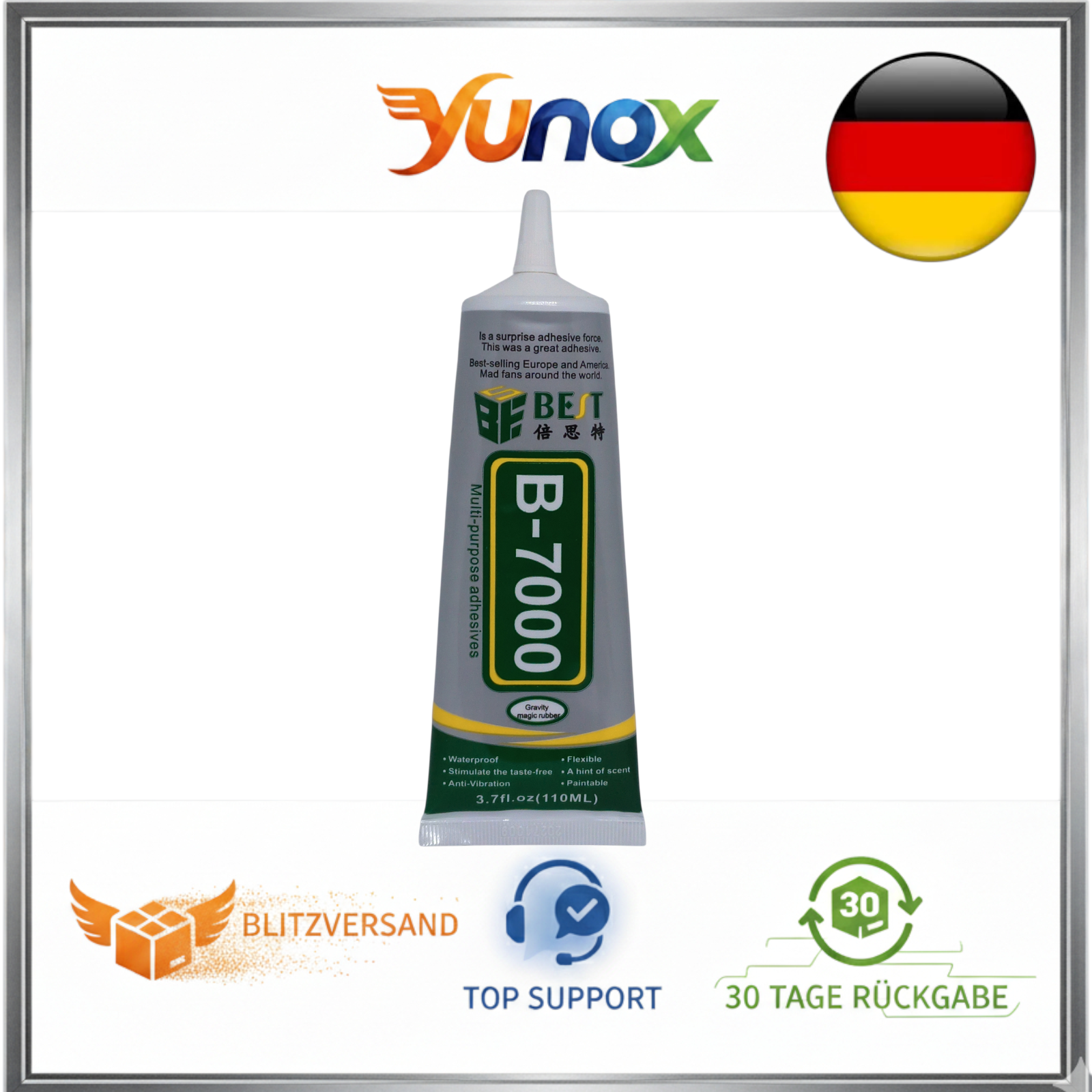 T-7000 T-8000 B-7000  110 ml Set – Handy Display Reparatur Kleber - mit Rechnung