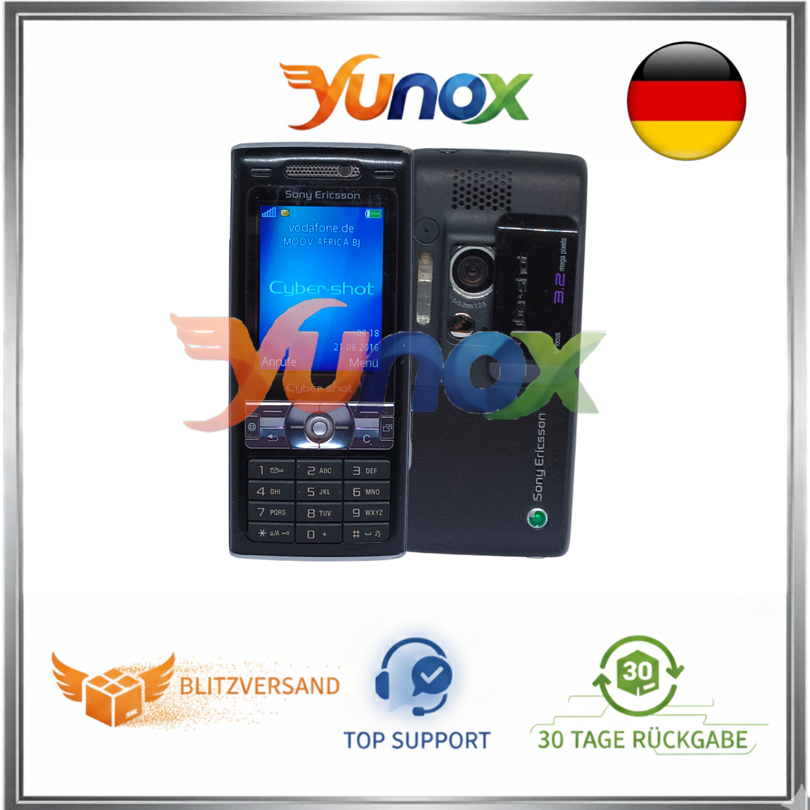 Sony Ericsson K800i Cyber-shot - Sehr guter Zustand. Für Sammler. Mit Extras.